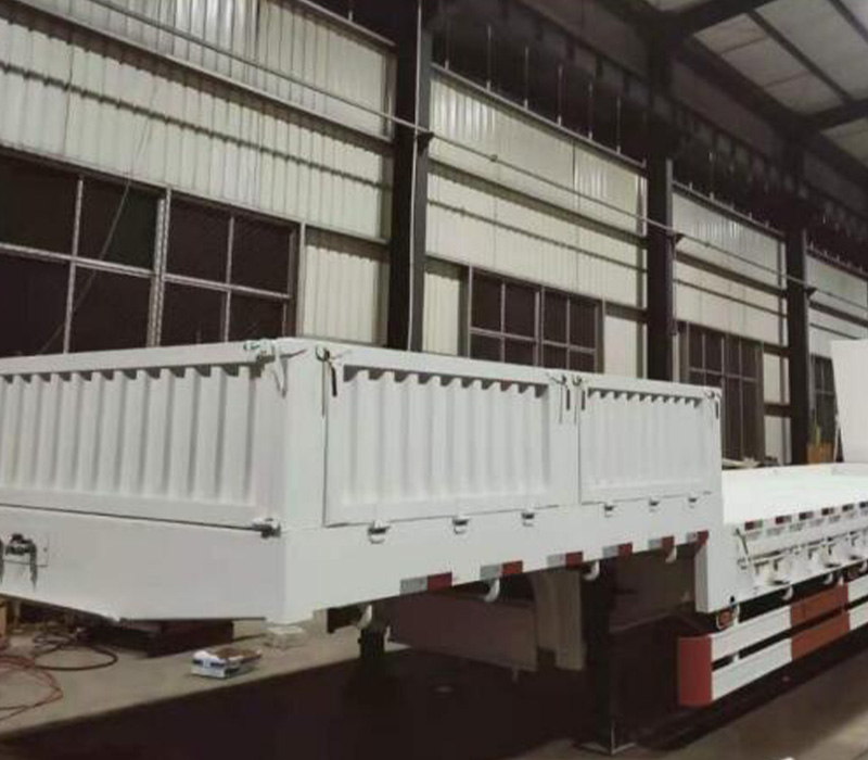4 Axles Lowbed trailer special