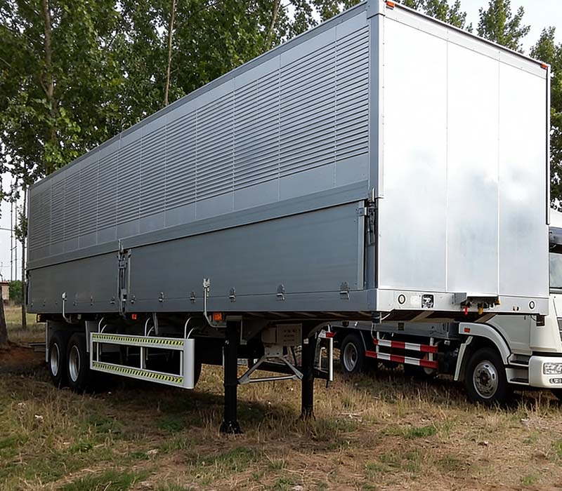 SINOTRUK 25FT WING VAN TRAILER