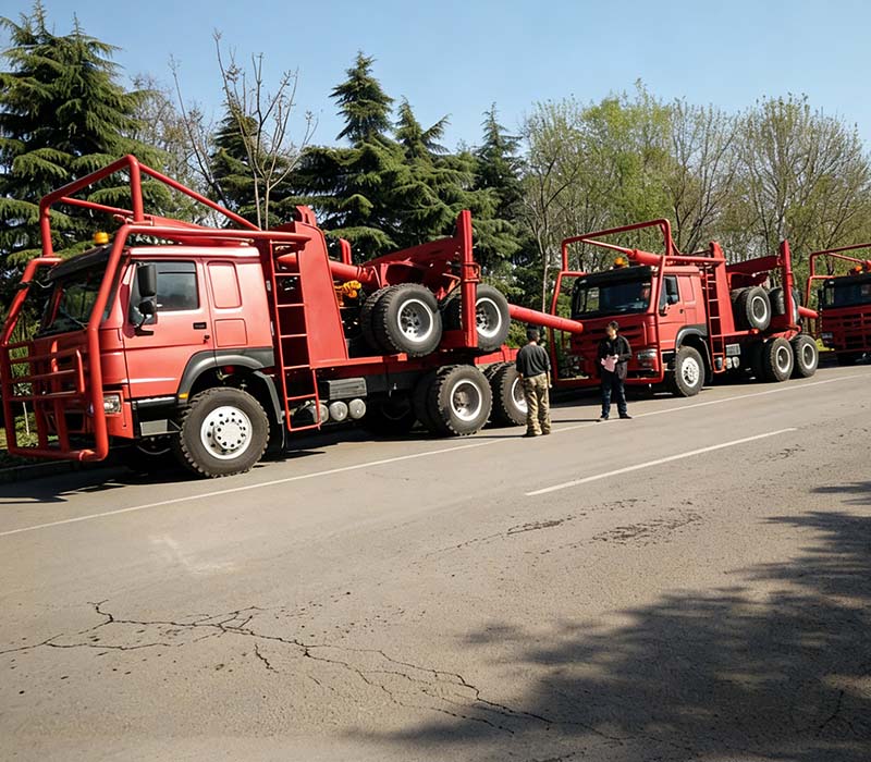 SINOTRUK HOWO 6X4 LOGGING TRANSPORTATION TRUCK1